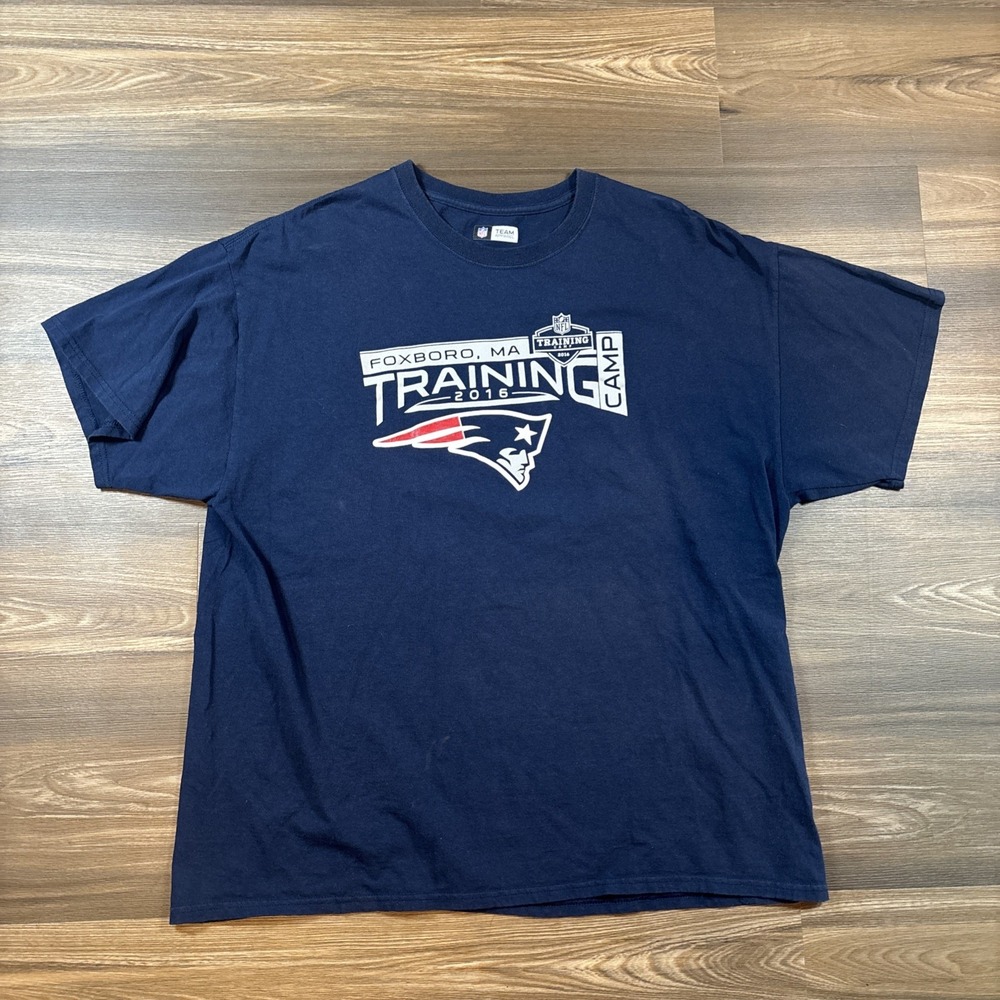 NFL Team Apparel New England Patriots 2016 Foxboro MA Training Shirt Size XL
